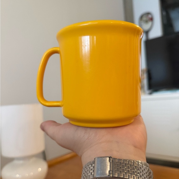 PIONEER Other - Yellow Plastic Pioneer #115 Yellow Melamine Drinkware Mug Vintage Thailand Made